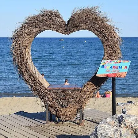 Spacieux T3 Avec 2 Salles D'Eau Plage A 5Mn Apartament